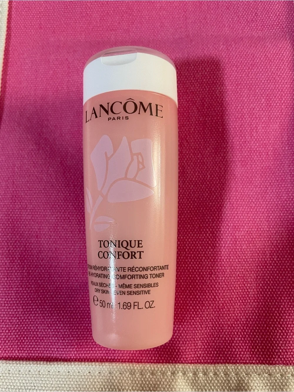Lancôme Lash Idole mascara Labsolu Rouge lipstick REHYDRATING COMFORTING TONER